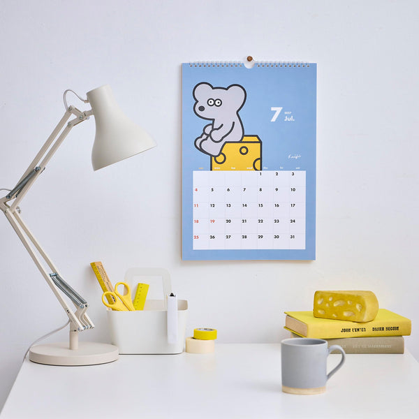 Andy The Mouse 2027 Wall Calendar – Seiji Matsumoto