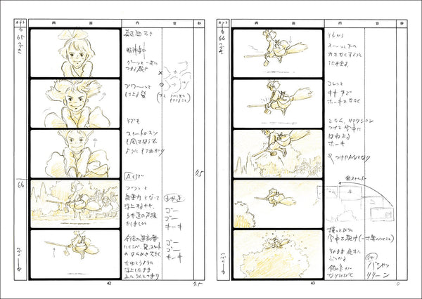 Studio Ghibli Storyboard Collection Japanese