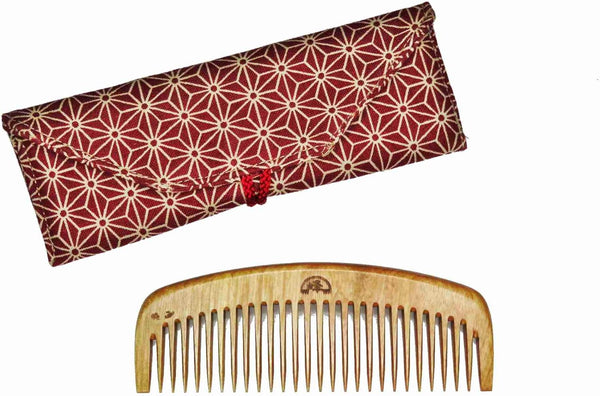 Japanese Handmade Wooden Hair Comb