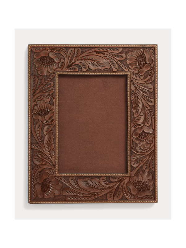 RRL Hand-Tooled Leather Frame 5x7in