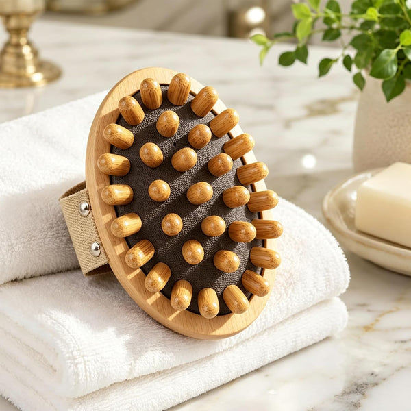 TTETNLY Beech Wood Air Cushion Massage Brush