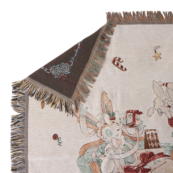 Pokemon Holiday Blessings Jacquard Blanket