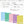 Load image into Gallery viewer, KOKUYO Campus Soft Ring Notebook Dot Line Ruled B5 5 Pack Set
