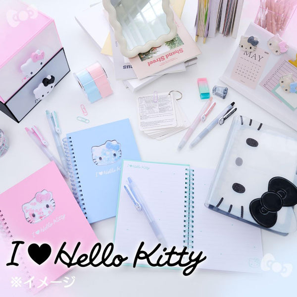 Sanrio I Love Hello Kitty B6 Ring Notebook – Green