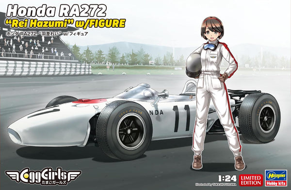 【Preorder】Hasegawa 1/24 Honda RA272 “Rei Hazumi” Model Kit with Figure – SP708