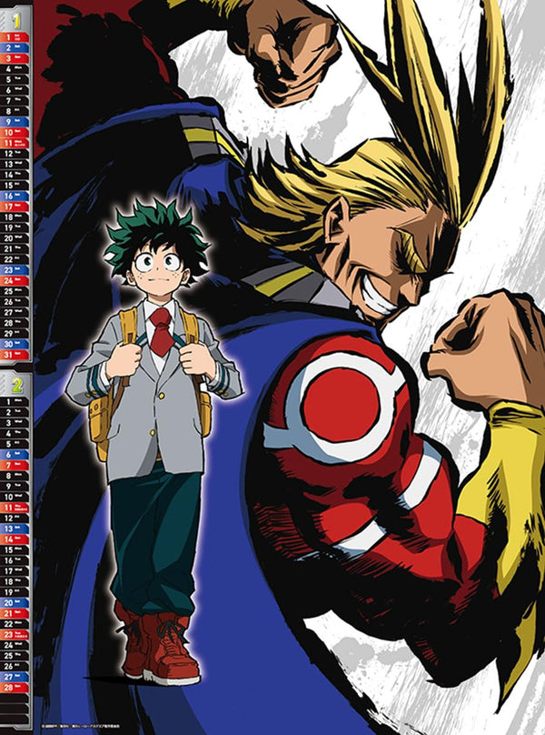 【Pre-Order】My Hero Academia 2027 Wall Calendar – B3 Size 9 Sheets Ensky 27CL-21