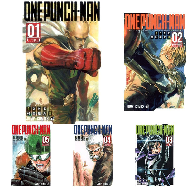 One Punch Man Manga Vol. 1–36 Complete Set