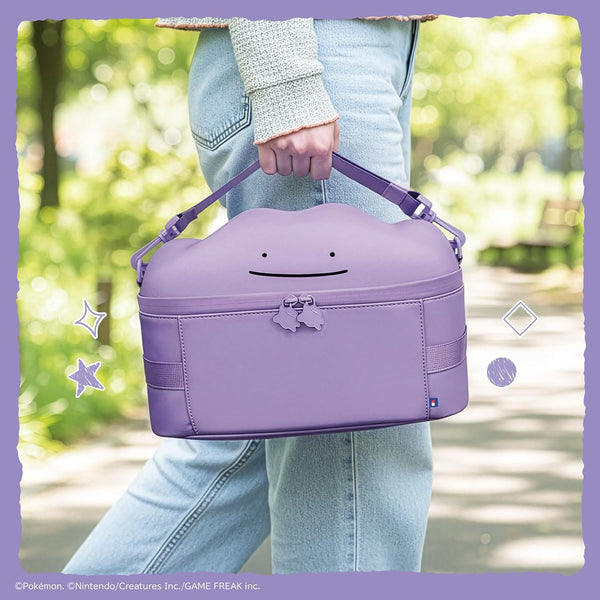 Monster Transform Pokemon Ditto Storage Bag & Plush Shoulder Pouch [Pre-order]
