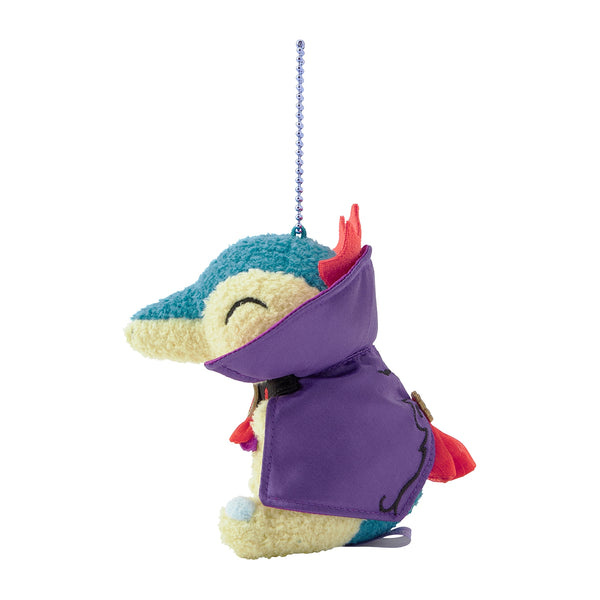Pokemon Halloween Ghost Chateau Cyndaquil Mascot Plush Keychain