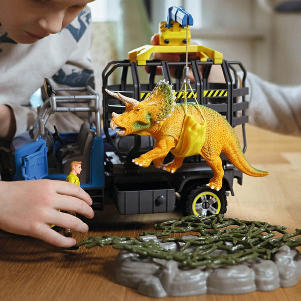 Schleich Dino Transport Vehicle Playset