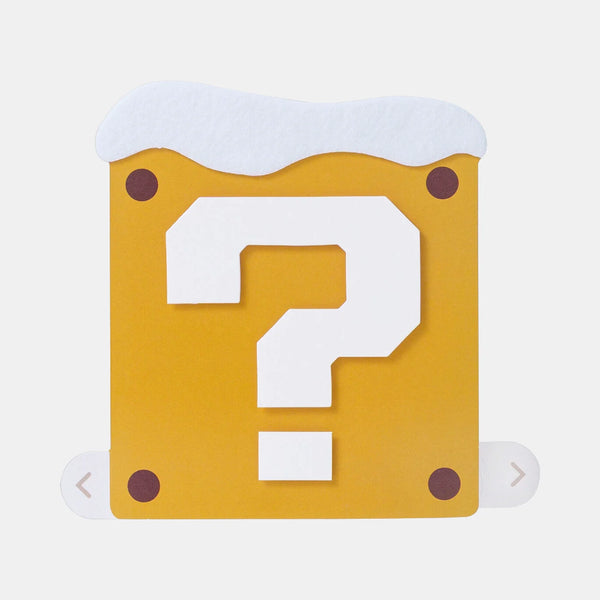 Super Mario Winter Pop-Up Greeting Card