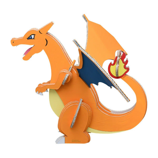 Pokemon Charizard Cardboard Craft Kit DIY Assembly Hobby Toy