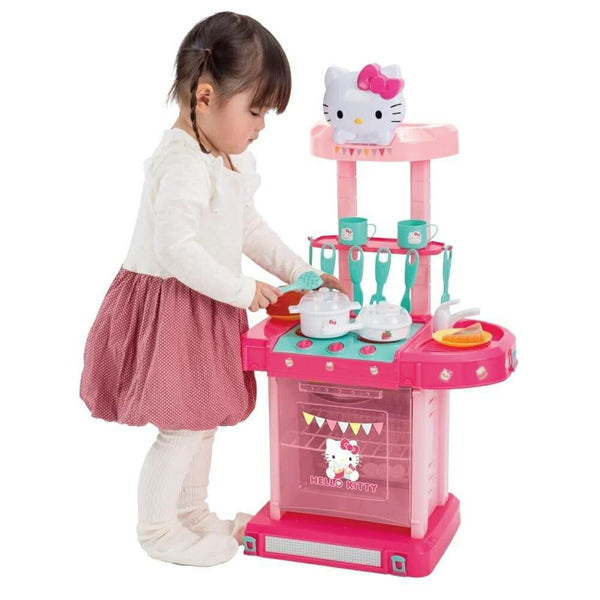 Sanrio Hello Kitty Compact Foldable Kitchen Playset