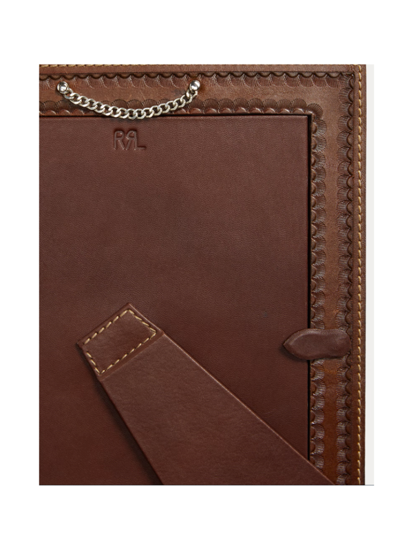 RRL Hand-Tooled Leather Frame 5x7in