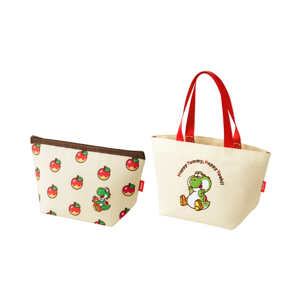 Super Mario Yoshi Tote Bag with Insulated Cooler Pouch – HARUYAMA
