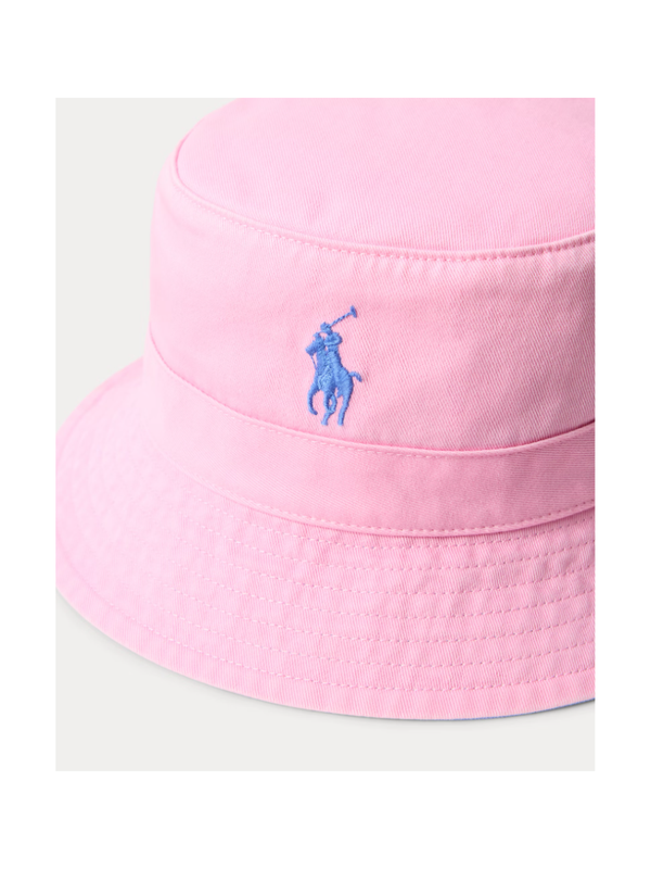 Polo Ralph Lauren Cotton Twill Bucket Hat with Signature Pony Embroidery