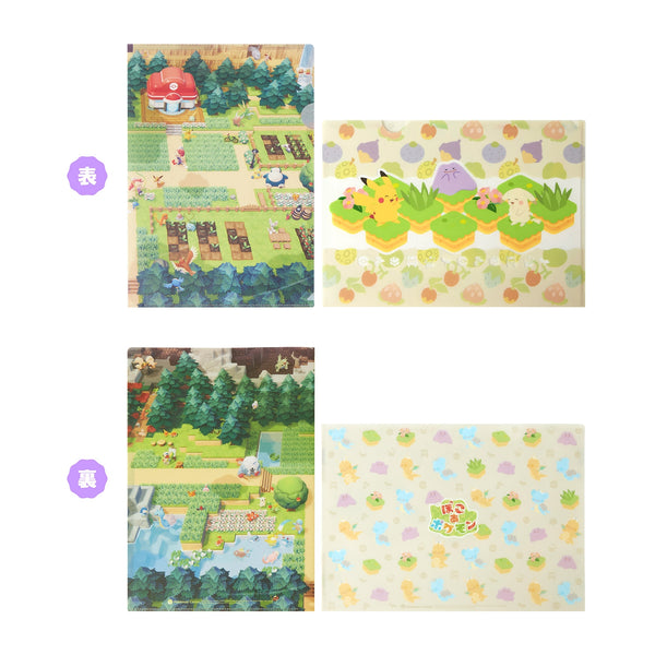 Pokemon Center Poco A Pokemon A4 Clear File Folder Set