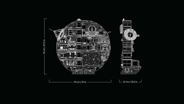 LEGO Star Wars Death Star 75419 – Ultimate Collector Series Display Model