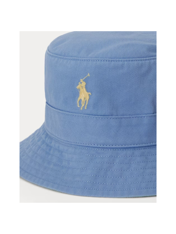 Polo Ralph Lauren Cotton Twill Bucket Hat with Signature Pony Embroidery