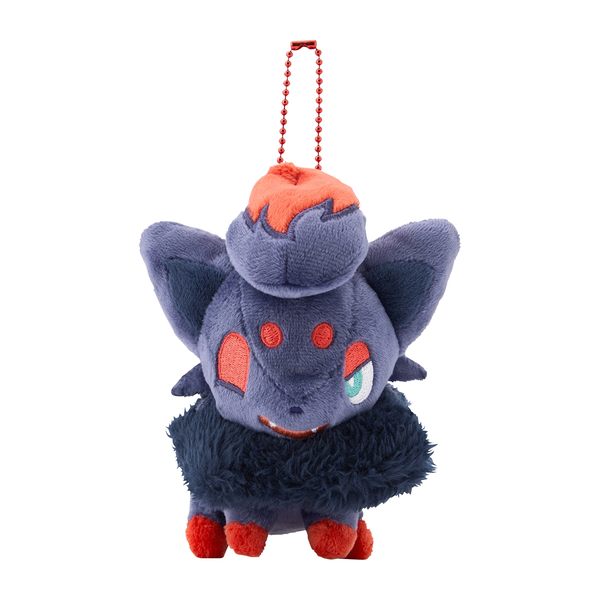 Pokemon Center Limited Zorua & Hisuian Zorua Magnetic Plush Keychain
