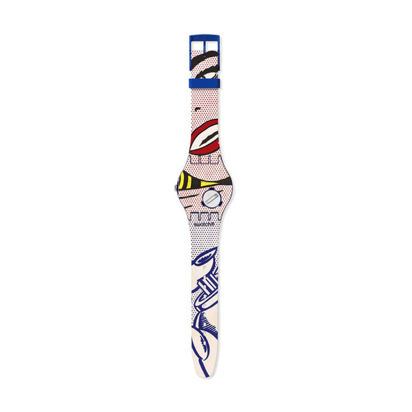 Swatch x MoMA Lichtenstein Girl Watch