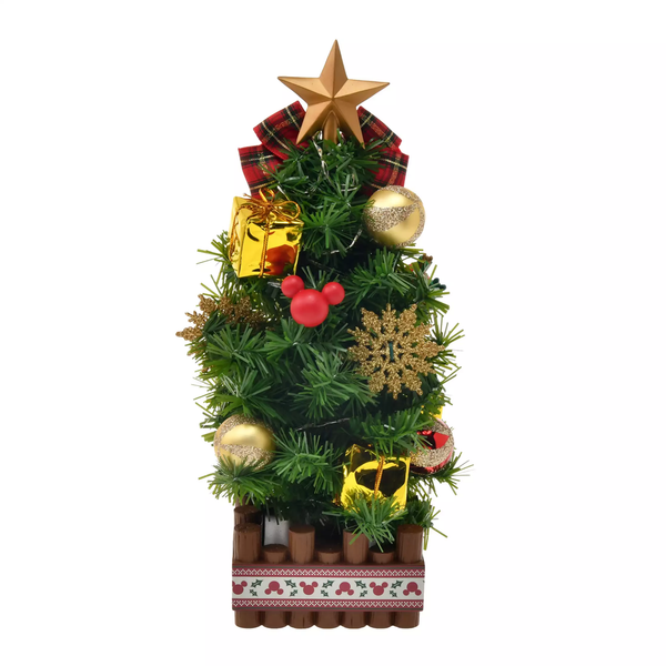 Disney Mickey Minnie Pluto Light-Up Christmas Tree Ornament