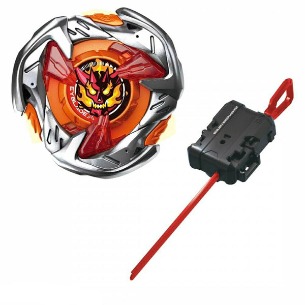 BEYBLADE X UX-02 Starter Hell's Hammer 3-70H with Winder Launcher