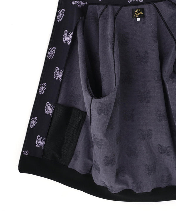 NEEDLES x KAE TANAKA Poly Jacquard Black Track Jacket