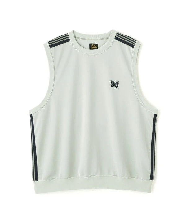 Needles x LHP Exclusive NeckPoly Smooth Gray Sleeveless Track Crew