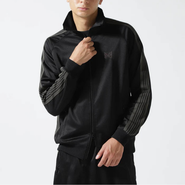 Needles B'2nd EXCLUSIVE poly smooth Track Jacket BLACK