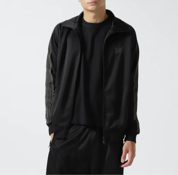 Needles B'2nd EXCLUSIVE poly smooth Track Jacket BLACK