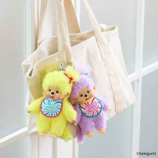Monchhichi Sweet Lollipop Keychain Plush Doll