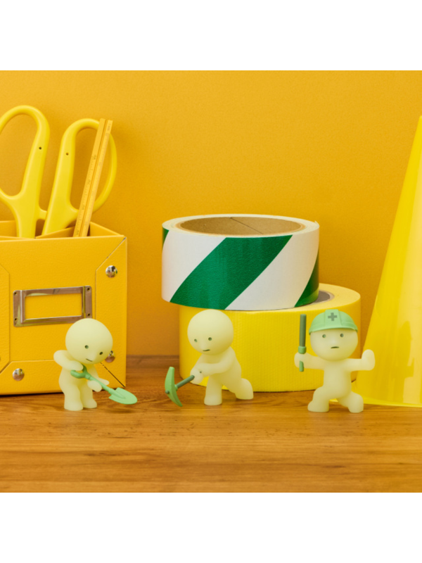 SMISKI Construction Series Glow-in-the-Dark Blind Box Figure--【Pre-Order】