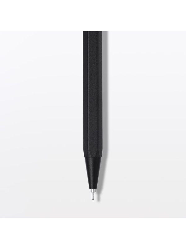 MUJI Aluminum Hexagon Ballpoint Pen 0.7mm Needle Tip