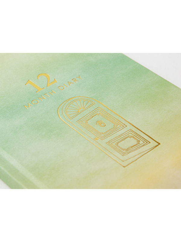 MIDORI 12 Month Continuous Diary - Green (12899006)