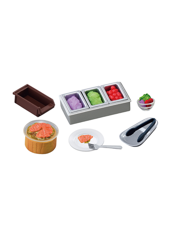 Luxury Mini Hotel Buffet Figure Set – Petit Hotel Buffet (8 Types, Box of 8)
