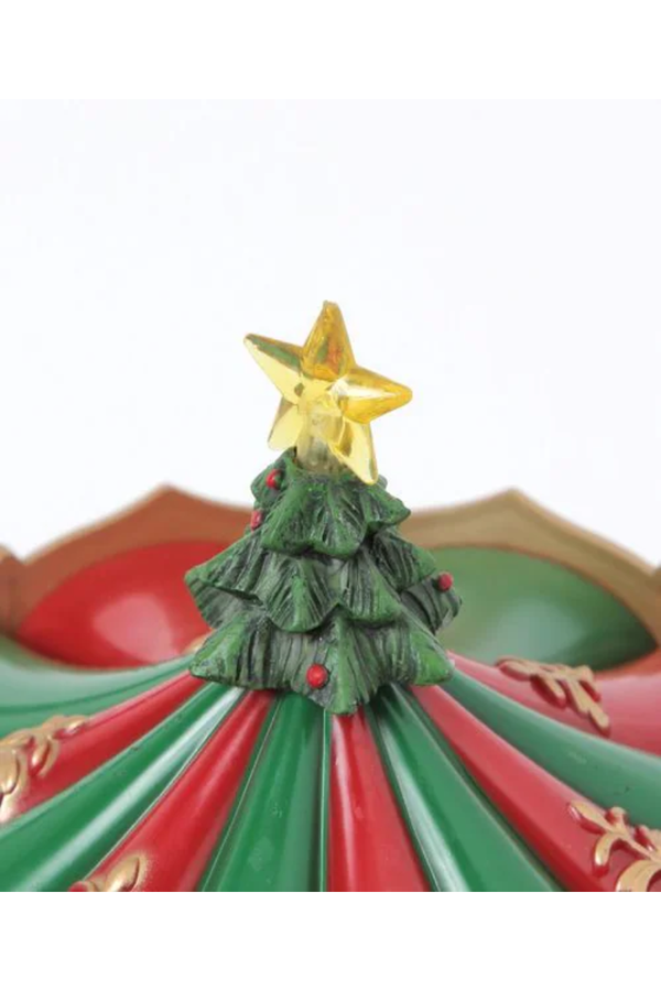 studio CLIP Christmas 2026 Rotating Santa Carousel Decoration