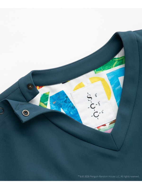 Scrub Canvas Club The Very Hungry Caterpillar Vol.2 Unisex Scrub Top