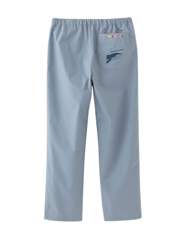 Scrub Canvas Club WONDER ART ZOO Unisex Scrub Pants