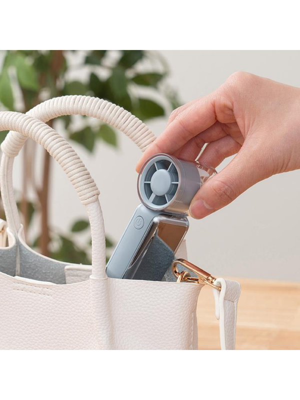 Mini Turbo Handheld Fan – Compact High-Power Portable Cooling Fan