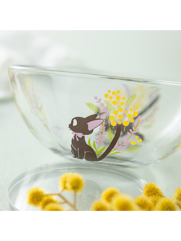 Kiki's Delivery Service Flower Bouquet Square Glass Bowl