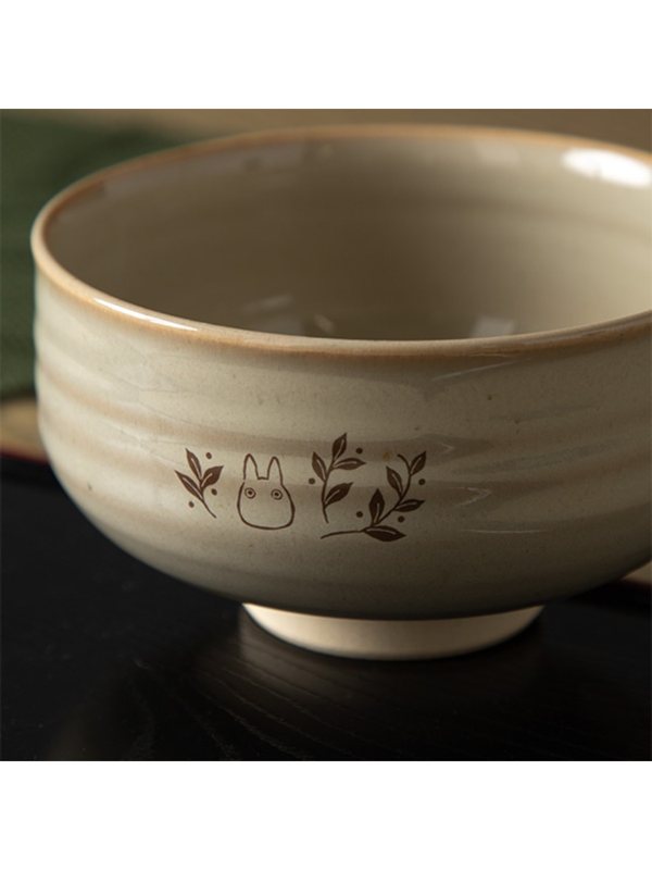 My Neighbor Totoro Matcha Tea Bowl Akahada Ware Ceramic