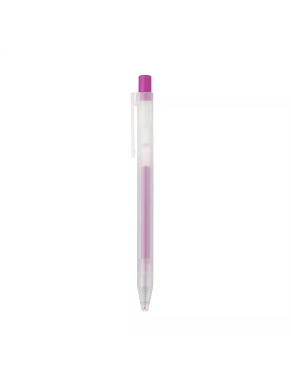 MUJI Knock Type Gel Ink Ballpoint Pen