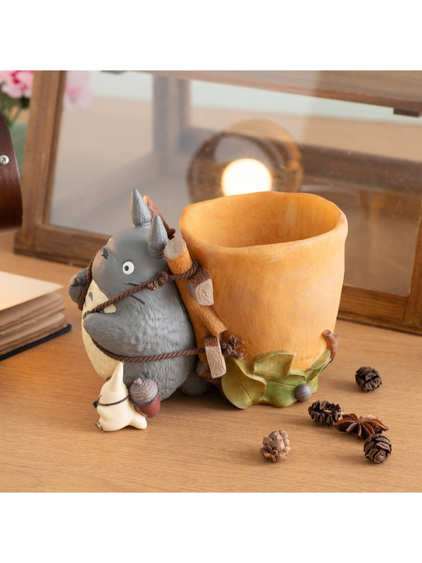My Neighbor Totoro Planter Cover – Totoro Carrying Basket Flower Pot Holder
