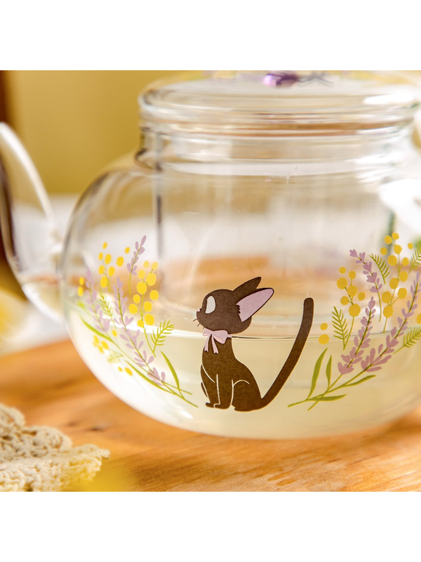 Kiki's Delivery Service Flower Bouquet Glass Teapot 580ml