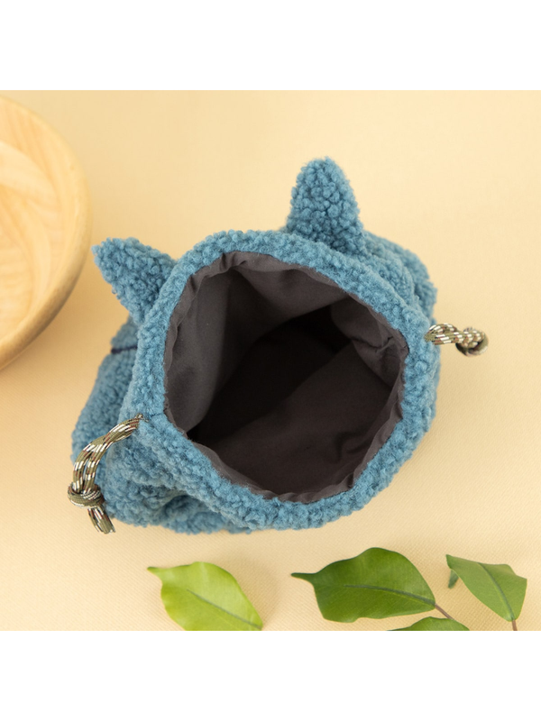 My Neighbor Totoro Medium Totoro Fluffy Drawstring Pouch