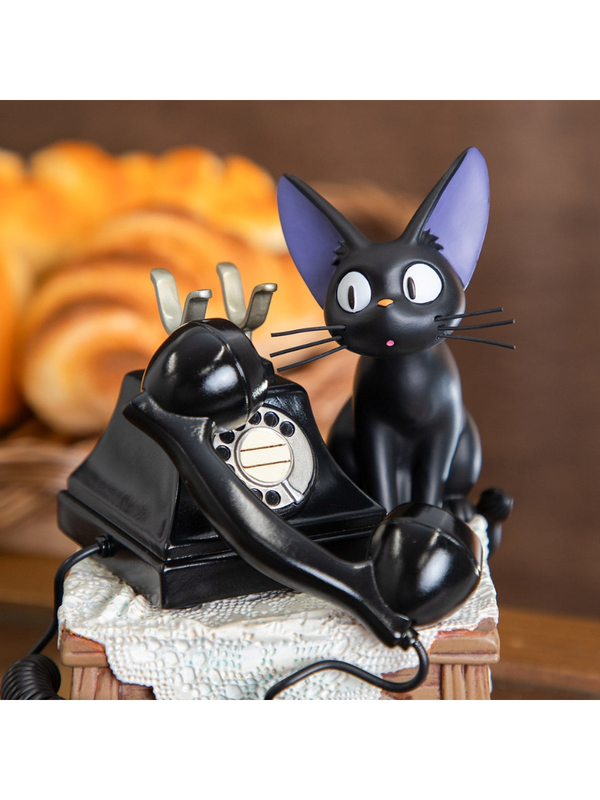 Kiki's Delivery Service Jiji Black Telephone Music Box