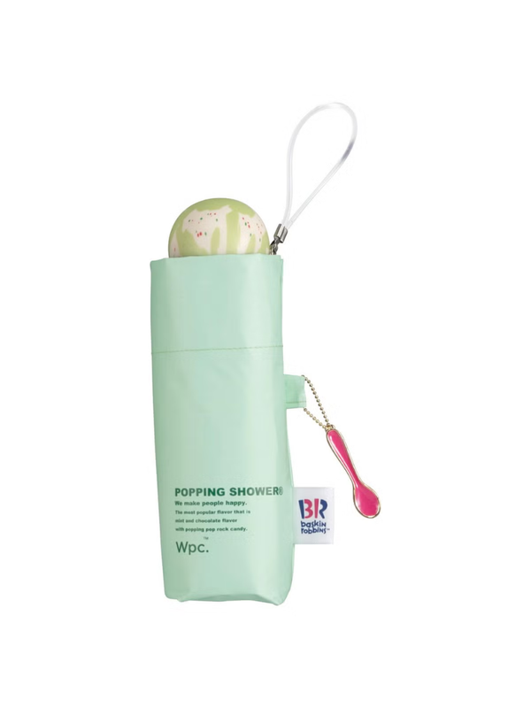 Baskin-Robbins x Wpc Mini Folding Sun Umbrella Ice Cream Design