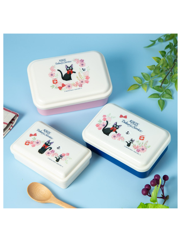 Kiki's Delivery Service Antibacterial Nesting Seal Containers 3P French Series - SLUS3AG