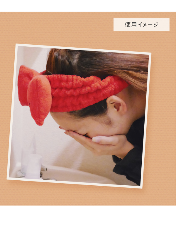 Kiki's Delivery Service Red Ribbon Hair Turban